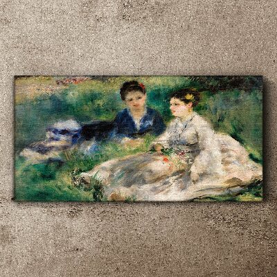 Tableau imprimé sur toile Une promenade dans la verdure