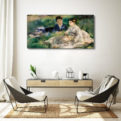 Tableau imprimé sur toile Une promenade dans la verdure