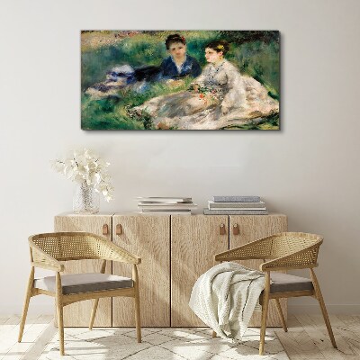 Tableau imprimé sur toile Une promenade dans la verdure