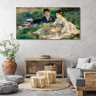 Tableau imprimé sur toile Une promenade dans la verdure