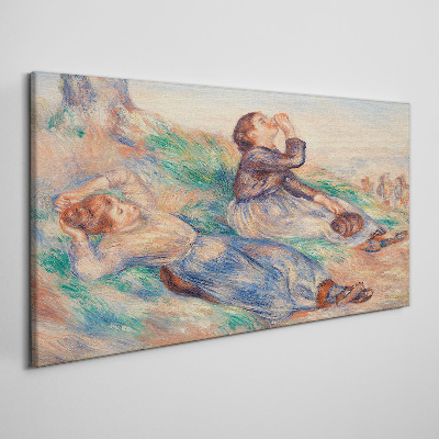 Tableau sur toile Rêves d'enfance dans la prairie