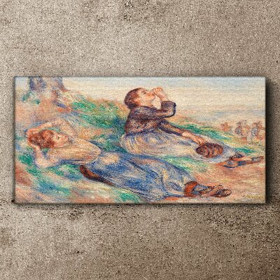 Tableau sur toile Rêves d'enfance dans la prairie