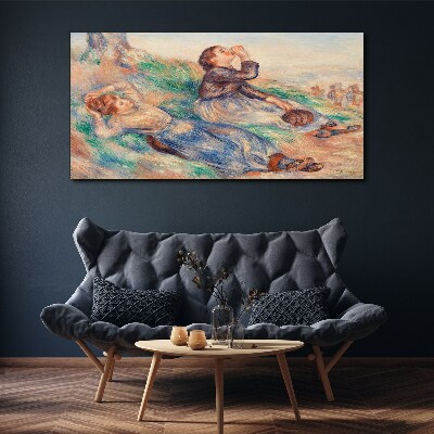 Tableau sur toile Rêves d'enfance dans la prairie