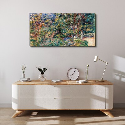 Tableau sur toile Un après-midi d'été dans le parc