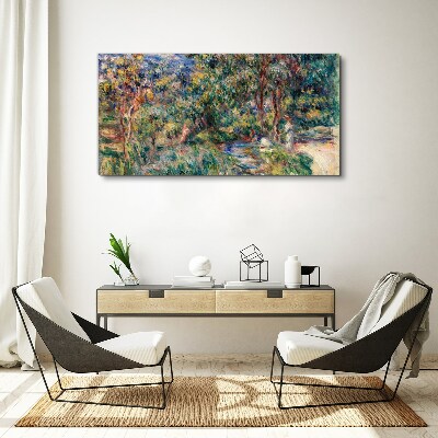 Tableau sur toile Un après-midi d'été dans le parc