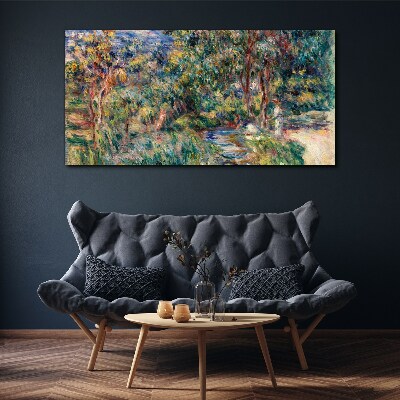 Tableau sur toile Un après-midi d'été dans le parc