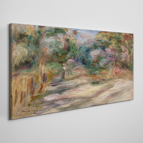 Tableau imprimé sur toile Paysage aux tons pastel