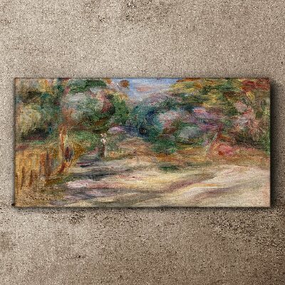 Tableau imprimé sur toile Paysage aux tons pastel