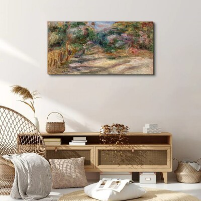 Tableau imprimé sur toile Paysage aux tons pastel