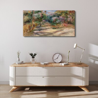 Tableau imprimé sur toile Paysage aux tons pastel