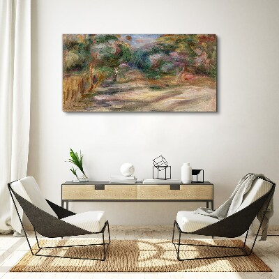 Tableau imprimé sur toile Paysage aux tons pastel