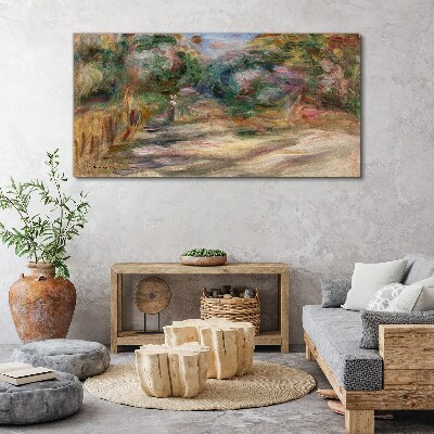 Tableau imprimé sur toile Paysage aux tons pastel