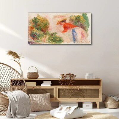 Tableau toile imprimée Travailler dans le jardin