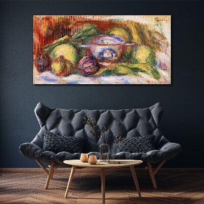 Tableau toile imprimée Nature morte aux fruits