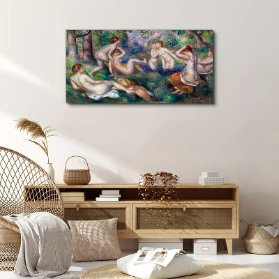 Tableau imprimé sur toile Du plaisir dans le jardin