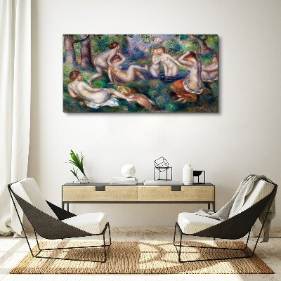 Tableau imprimé sur toile Du plaisir dans le jardin