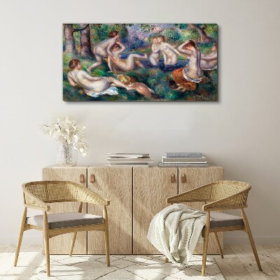 Tableau imprimé sur toile Du plaisir dans le jardin