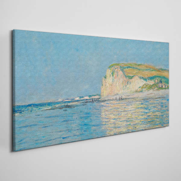Tableau sur toile Falaises en bord de mer à la lumière du jour
