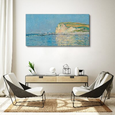 Tableau sur toile Falaises en bord de mer à la lumière du jour