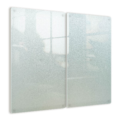 Protège-plaques de cuisson double semi-transparent