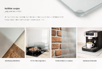 Protège-plaques de cuisson double semi-transparent