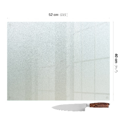 Protège‑plaque de cuisson rectangulaire semi-transparent