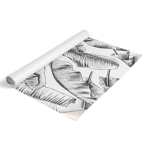 Adhésif pour meuble feuilles de bananier