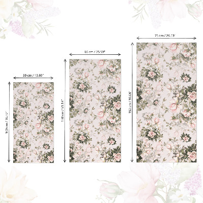 Adhésif pour meuble Fleurs vintage