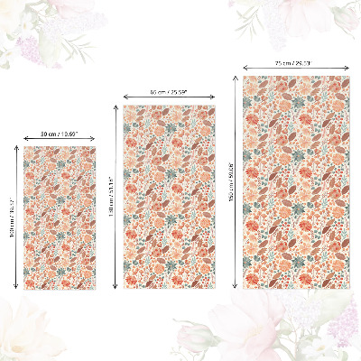 Revêtement adhésif pour meuble Motifs floraux