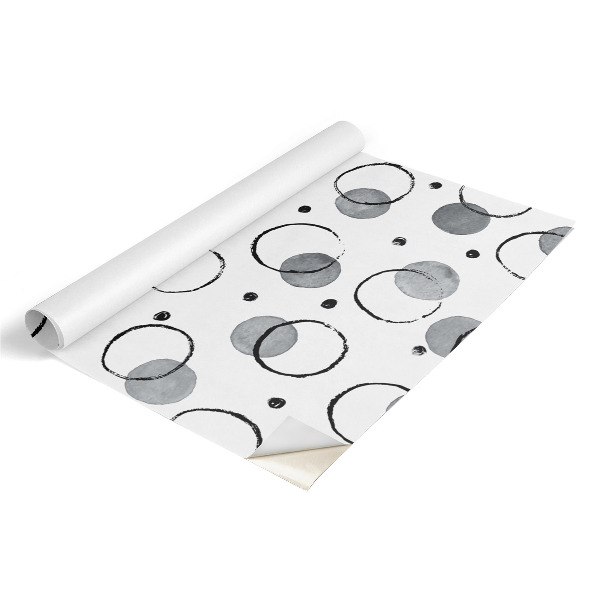 Film adhésif décoratif pour meuble Cercles créatifs