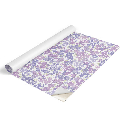 Papier peint adhésif pour meuble fleurs colorées