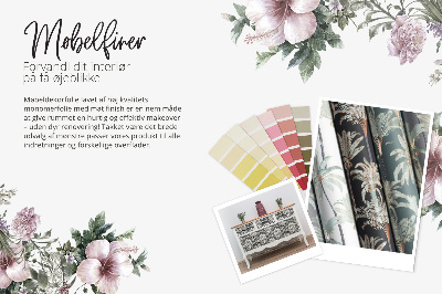 Film adhésif décoratif pour meuble Motif floral