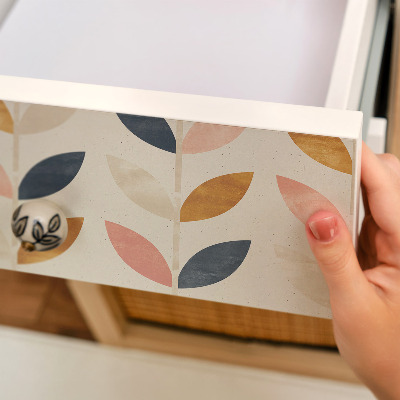 Papier adhésif pour meuble Motif feuillu