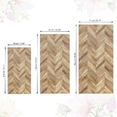 Papier adhésif pour meuble chevrons rustiques