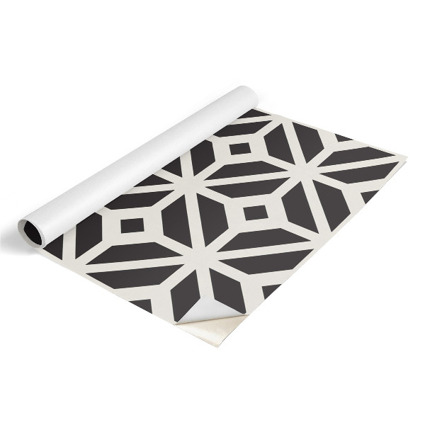 Revêtement adhésif pour meuble Motif noir et blanc
