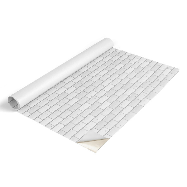 Revêtement adhésif pour meuble Brique blanche