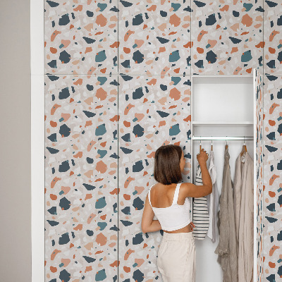 Papier peint adhésif pour meuble Motif coloré