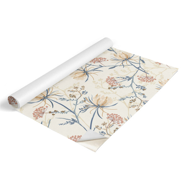 Revêtement adhésif pour meuble Motif floral
