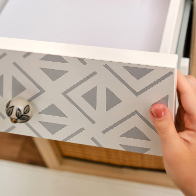 Film adhésif décoratif pour meuble Motif géométrique