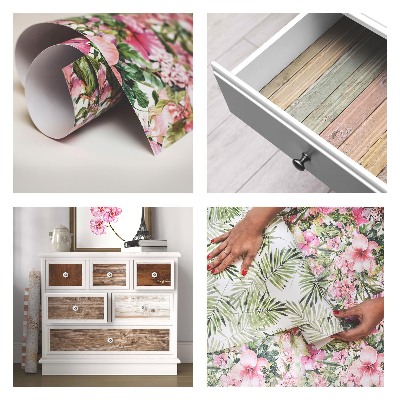 Papier peint adhésif pour meuble L'art de l'échiquier