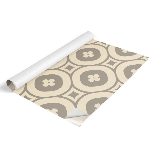 Papier peint adhésif pour meuble Motif rétro