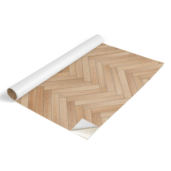 Revêtement adhésif pour meuble chevrons en bois