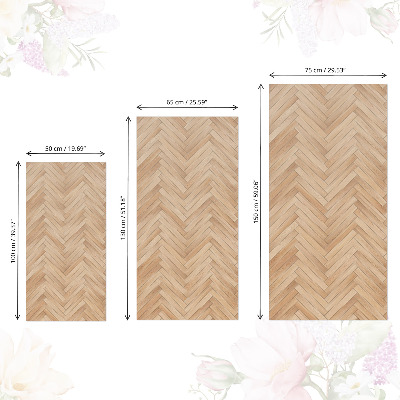 Revêtement adhésif pour meuble chevrons en bois