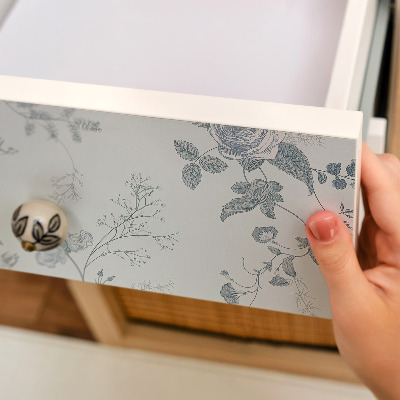 Film adhésif décoratif pour meuble Motif floral