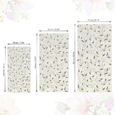 Papier adhésif pour meuble petites feuilles