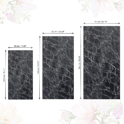 Papier adhésif pour meuble Marbre foncé