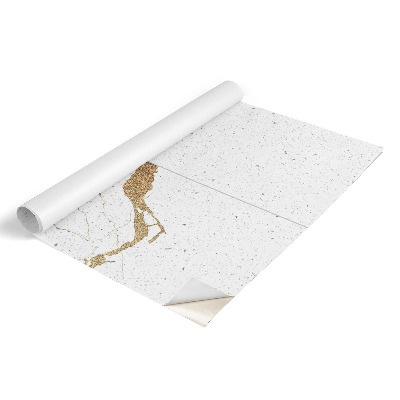 Papier peint adhésif pour meuble Assiettes blanches