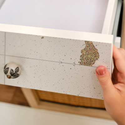Papier peint adhésif pour meuble Assiettes blanches