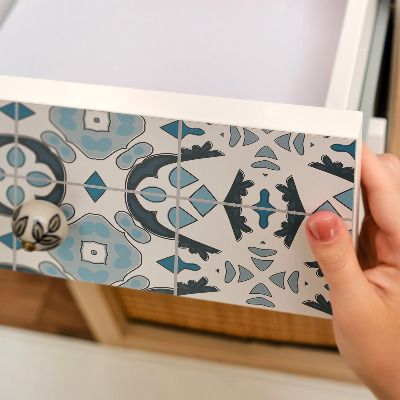 Papier adhésif pour meuble Élégance géométrique
