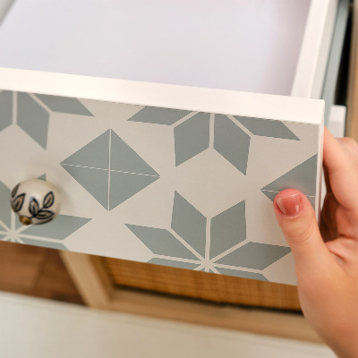 Papier peint adhésif pour meuble Élégance géométrique